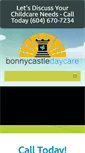 Mobile Screenshot of bonnycastledaycare.com